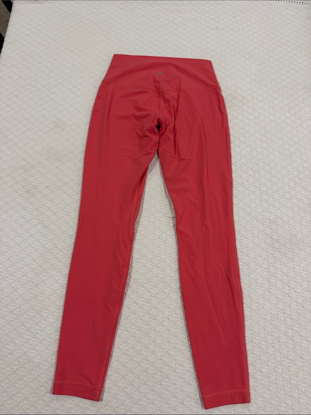 High-Waist Coral Women's Leggings